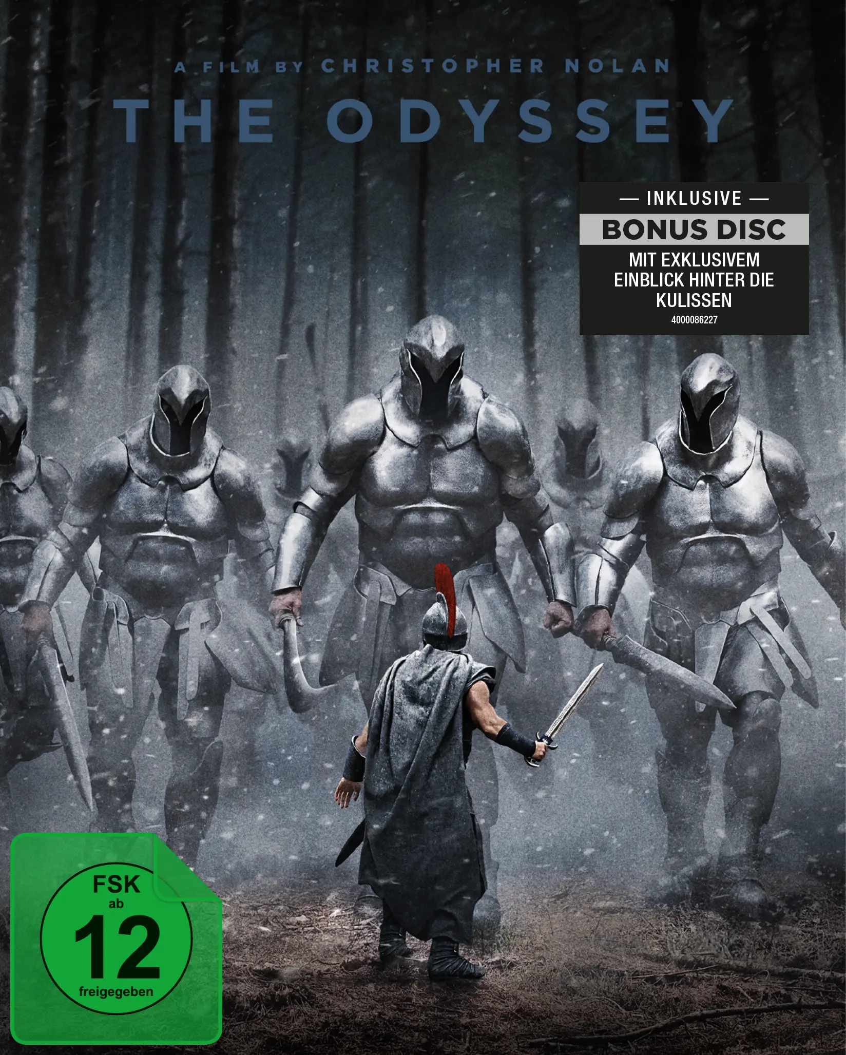 Die Odyssee, Filmveröffentlichung, Bonus-Disc, Christopher Nolan, FSK 12