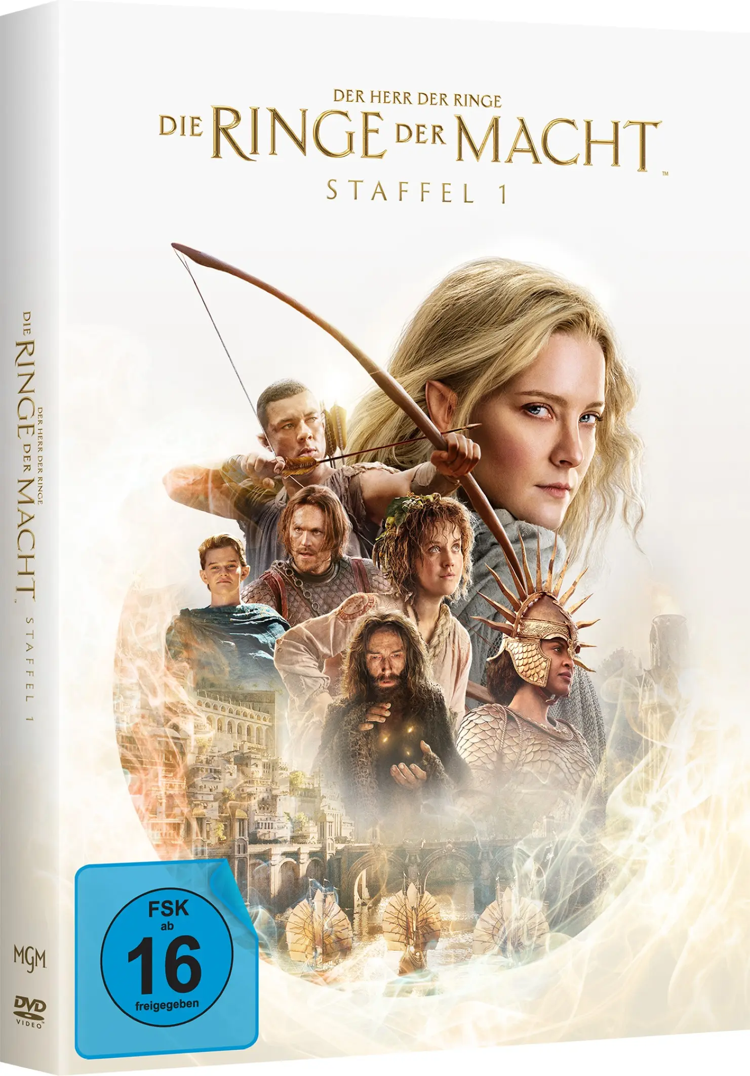 Der Herr der Ringe: Die Ringe der Macht - Staffel 1 (4 DVDs)