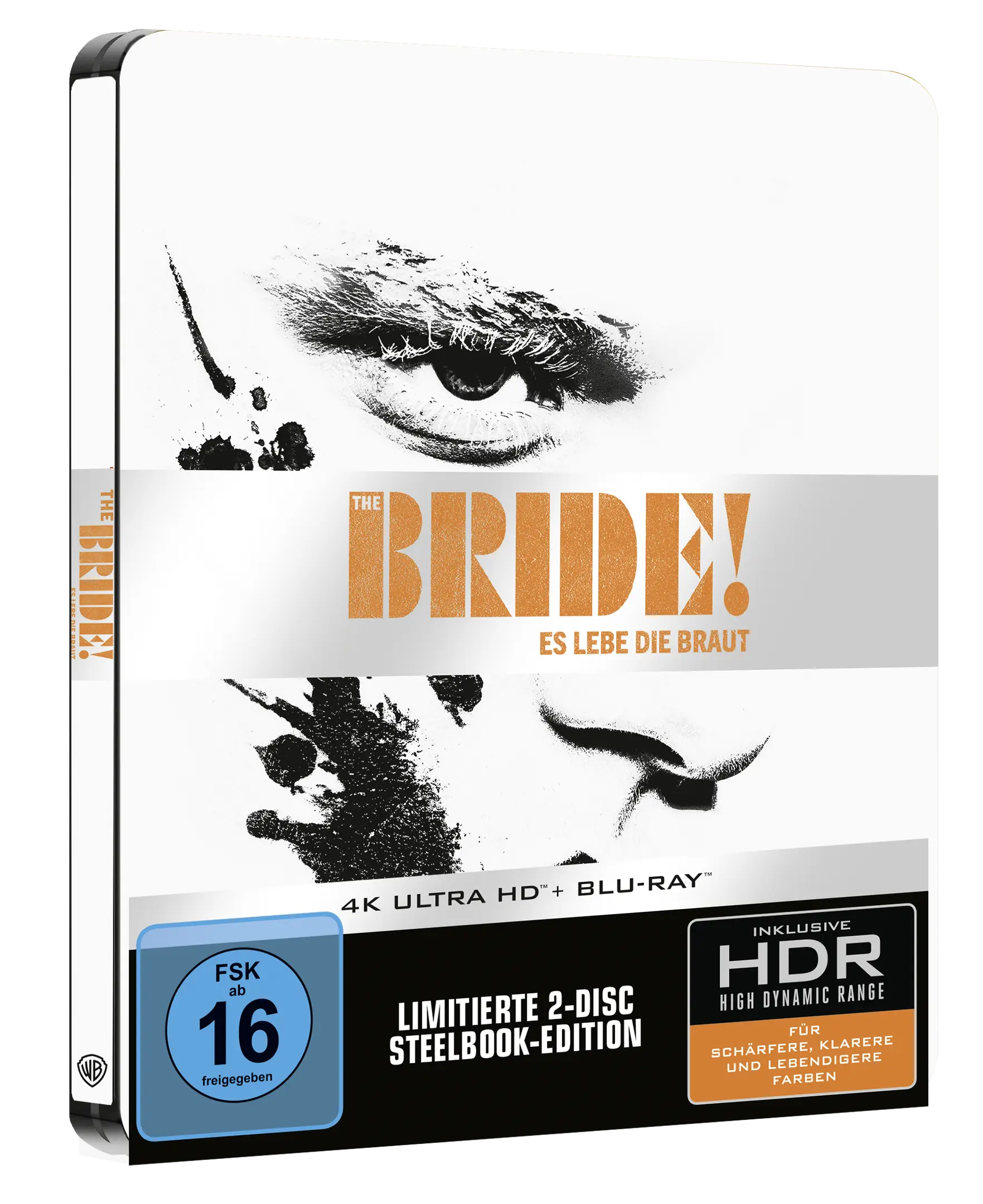 The Bride! - Es lebe die Braut (Steelbook, 4K-UHD+Blu-ray)