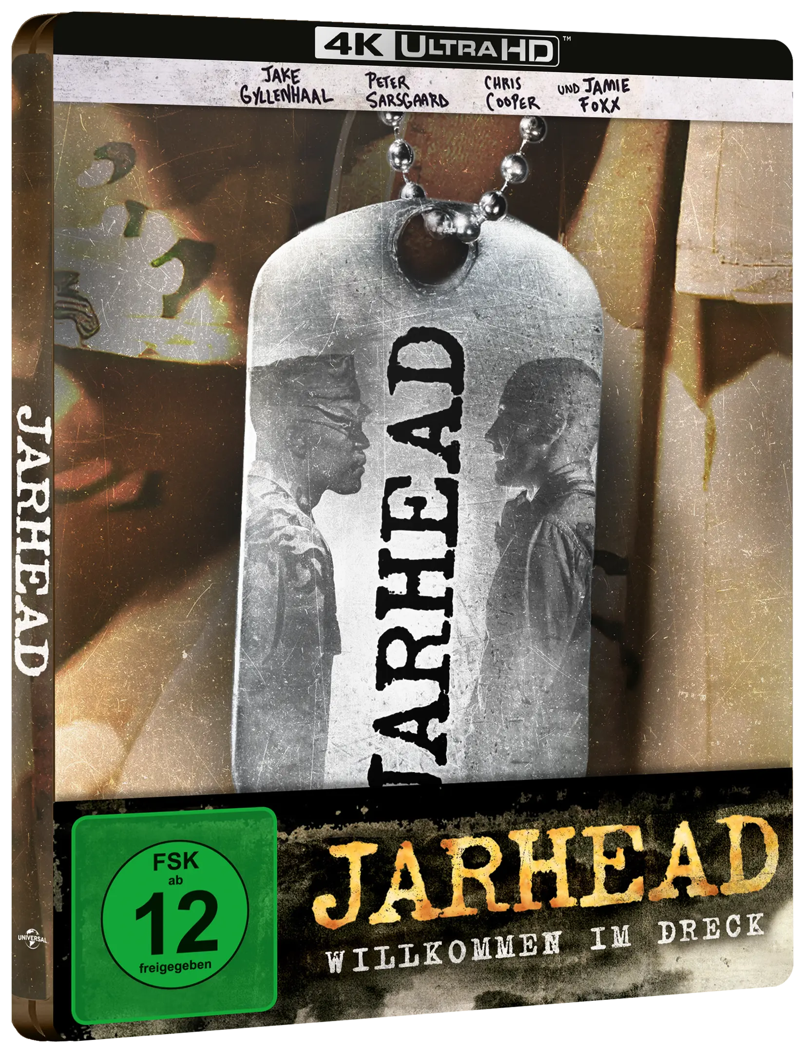 Jarhead - Willkommen im Dreck (Limitiertes Steelbook, 4K-UHD + Blu-ray) Jarhead - Willkommen im Dreck (Limitiertes Steelbook, 4K-UHD + Blu-ray)