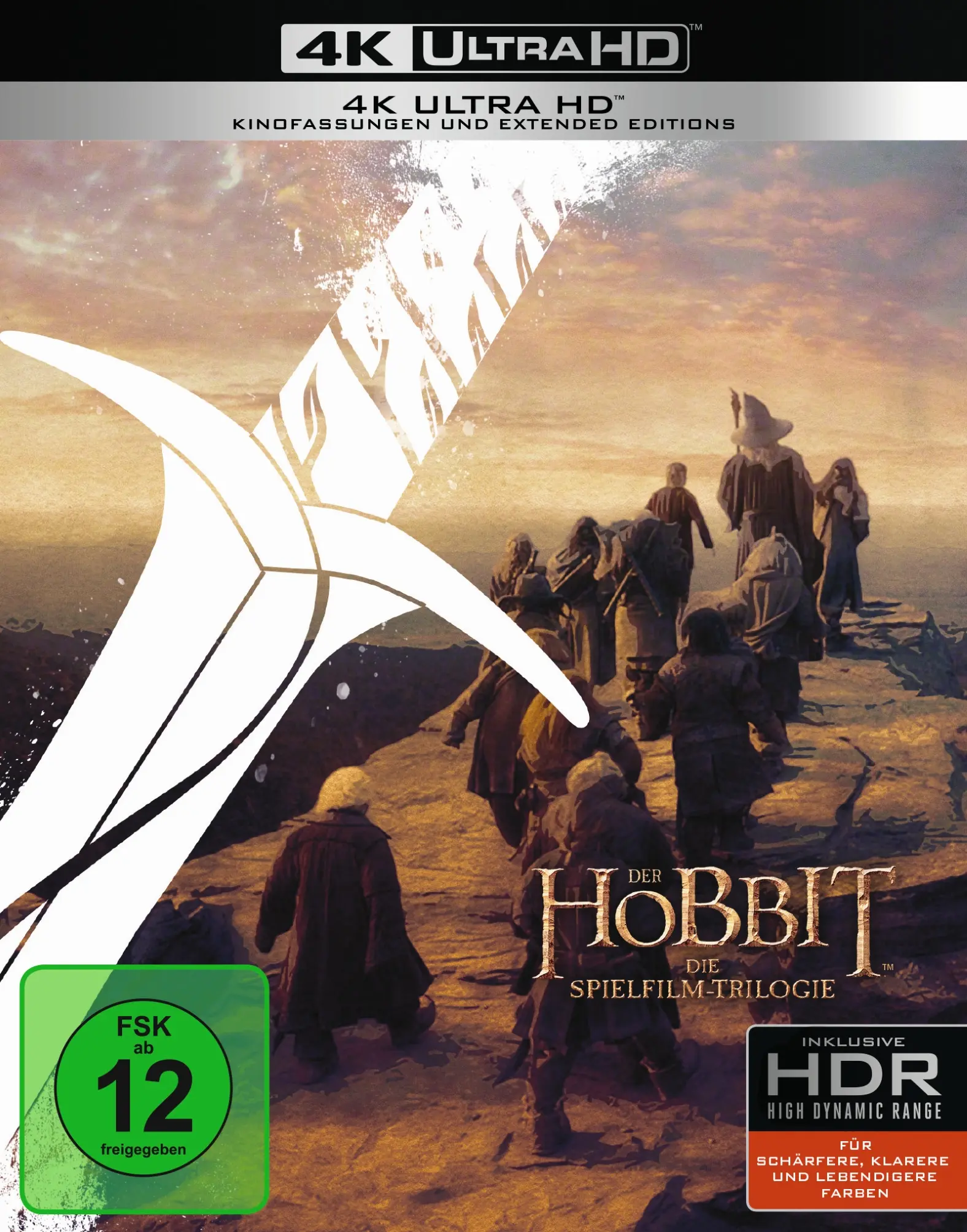 Der Hobbit: Die Spielfilm Trilogie (4K UHD)
