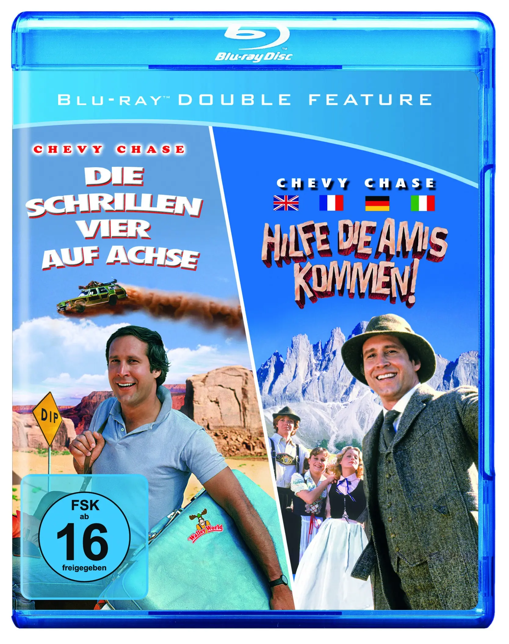 Die schrillen Vier auf Achse & Hilfe, die Amis kommen (Blu-ray)