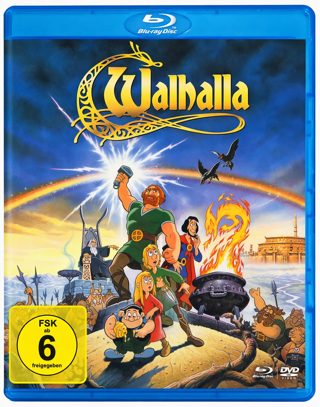 Blu-ray-Film, Animationsfilm, Walhalla, Fantasy-Abenteuer, FSK 6