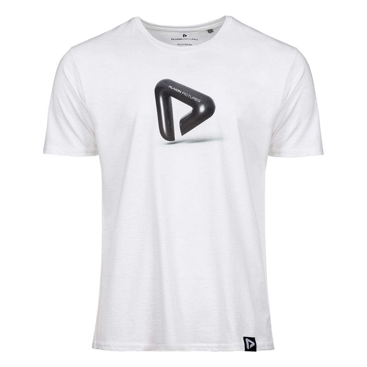 3D Graphic Logo PP T-Shirt Men White  Thumbnail 1
