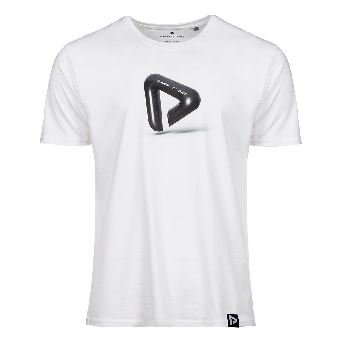 3D Graphic Logo PP T-Shirt Men White 3D Graphic Logo PP T-Shirt Men White