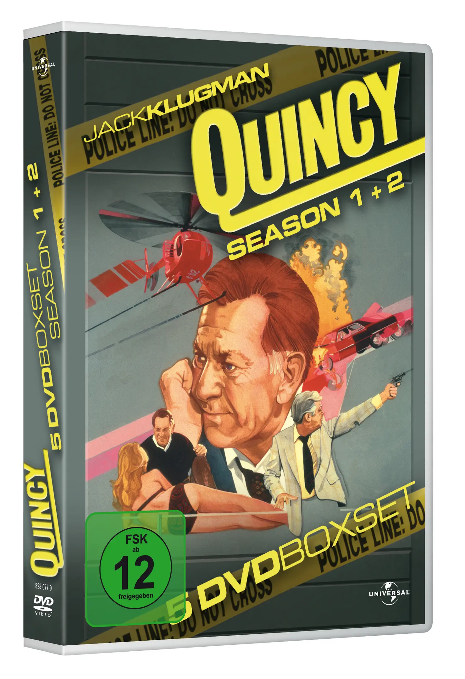 Quincy: Staffel 1&2 (DVD)