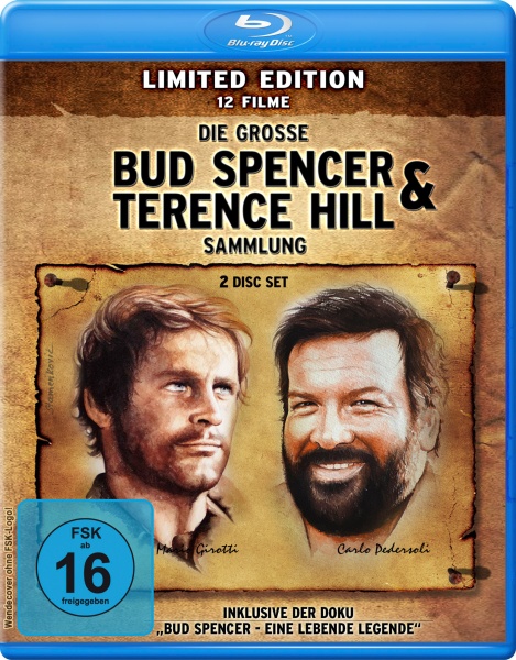 D.g.B.Spencer&T.Hill BR Sammlung-LE (2 Blu-rays) Cover