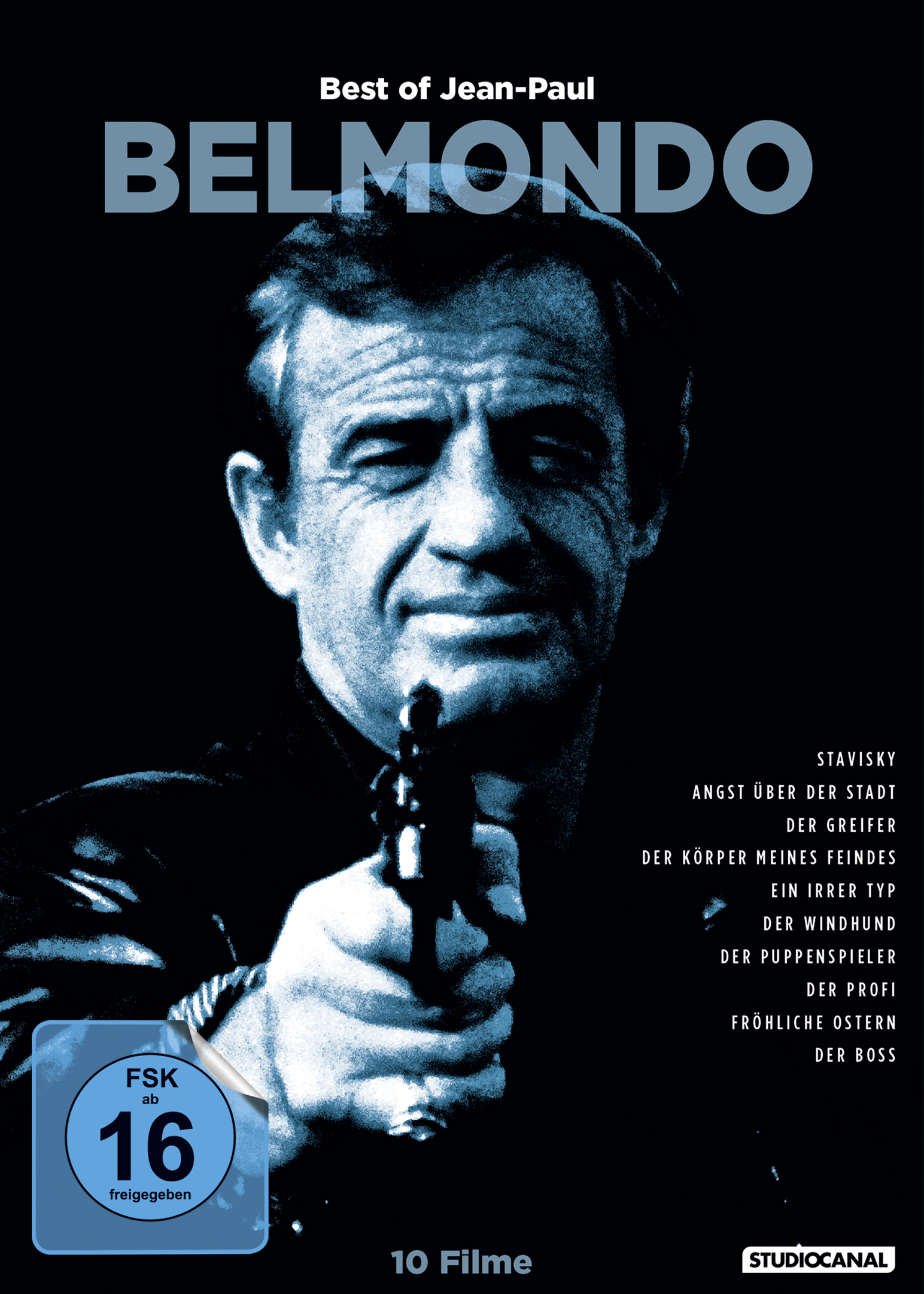 Best of Jean-Paul Belmondo Edition (10 DVDs) Cover