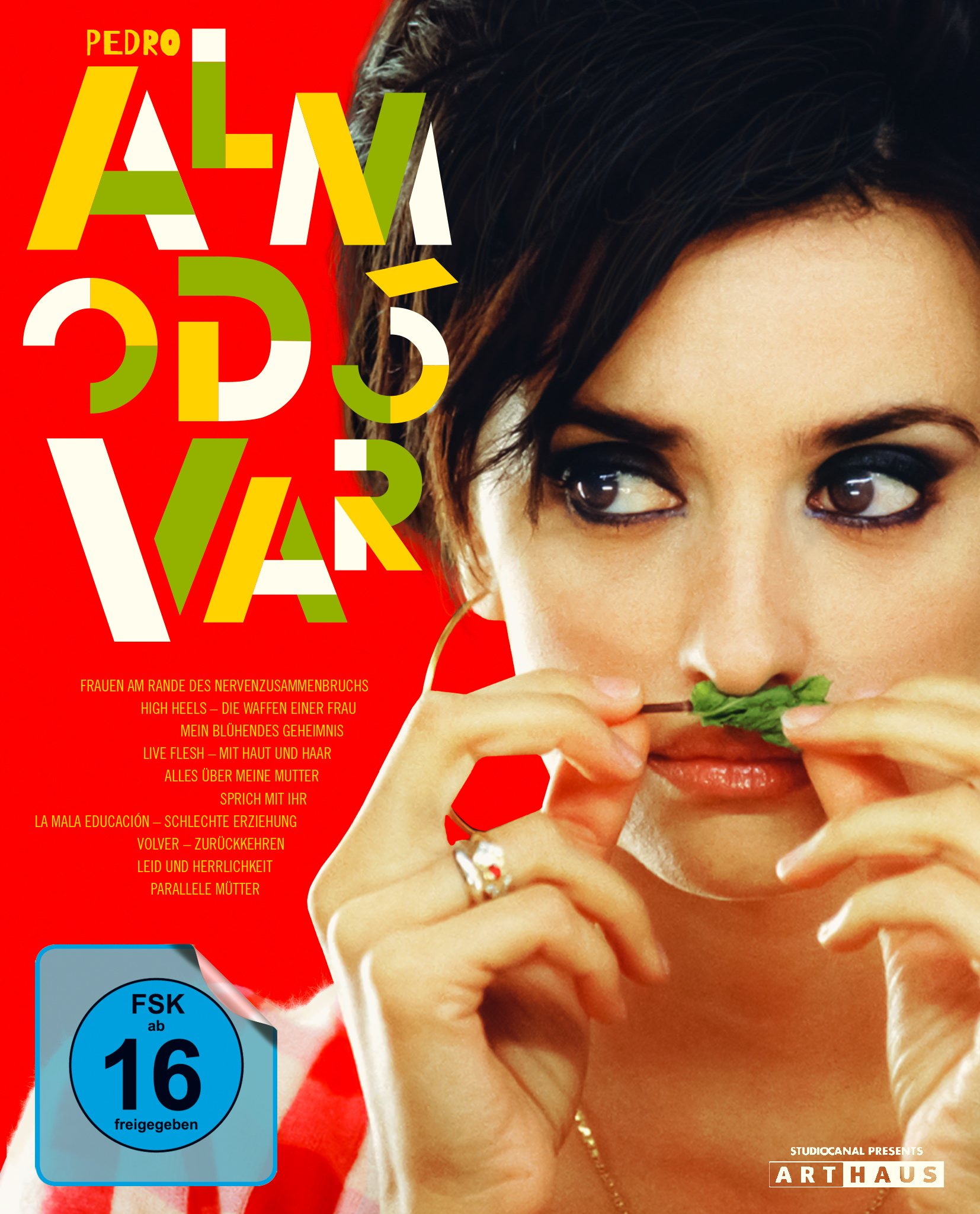 Best of Pedro Almodovar (10 Blu-rays) Publikation, Finger, Person, Erwachsener, Frau