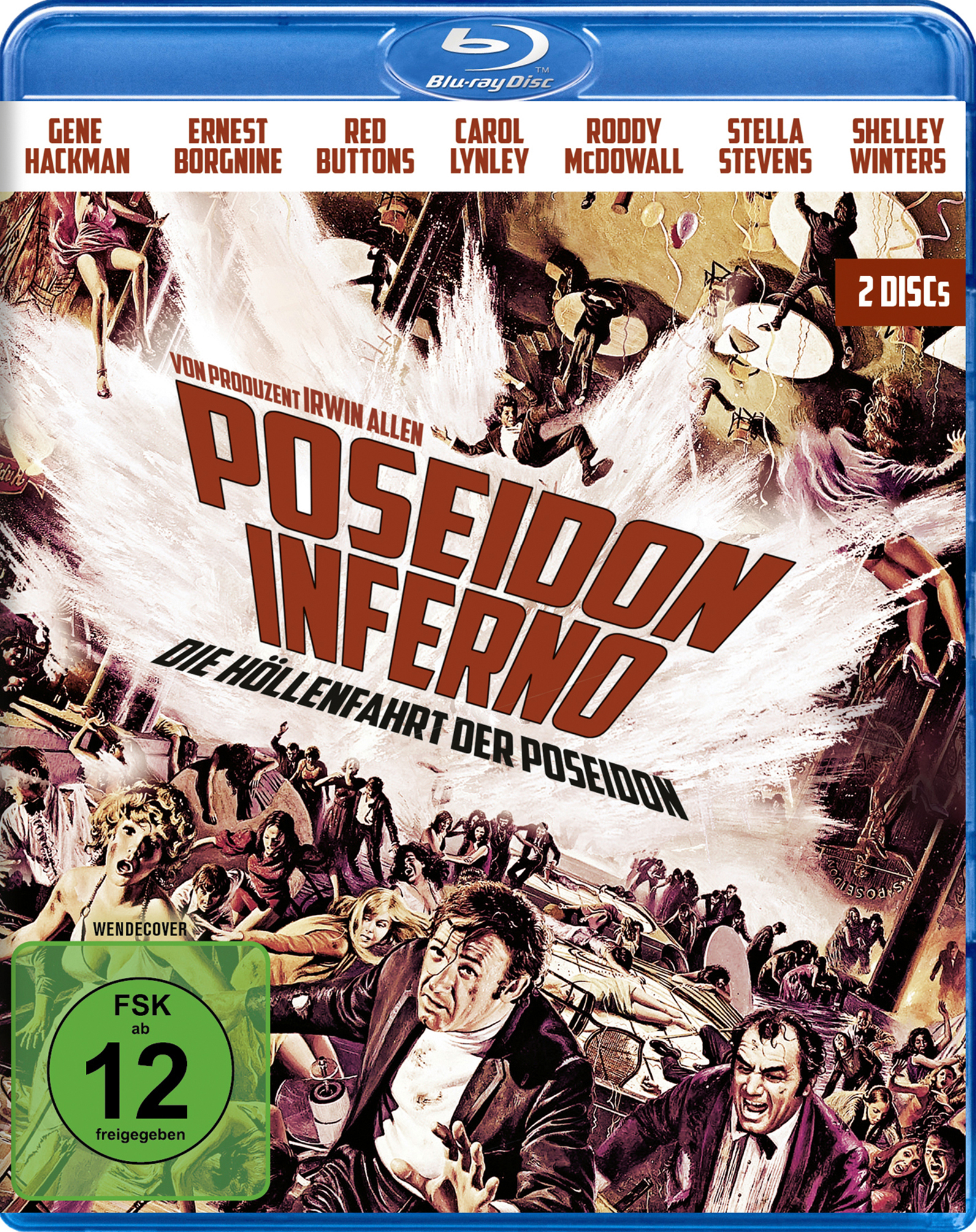Poseidon Inferno (Blu-ray + DVD) Cover Poseidon Inferno (Blu-ray + DVD) Cover