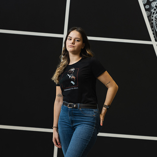 PP Women Tee BC Dressed Black PP Women Tee BC Dressed Black