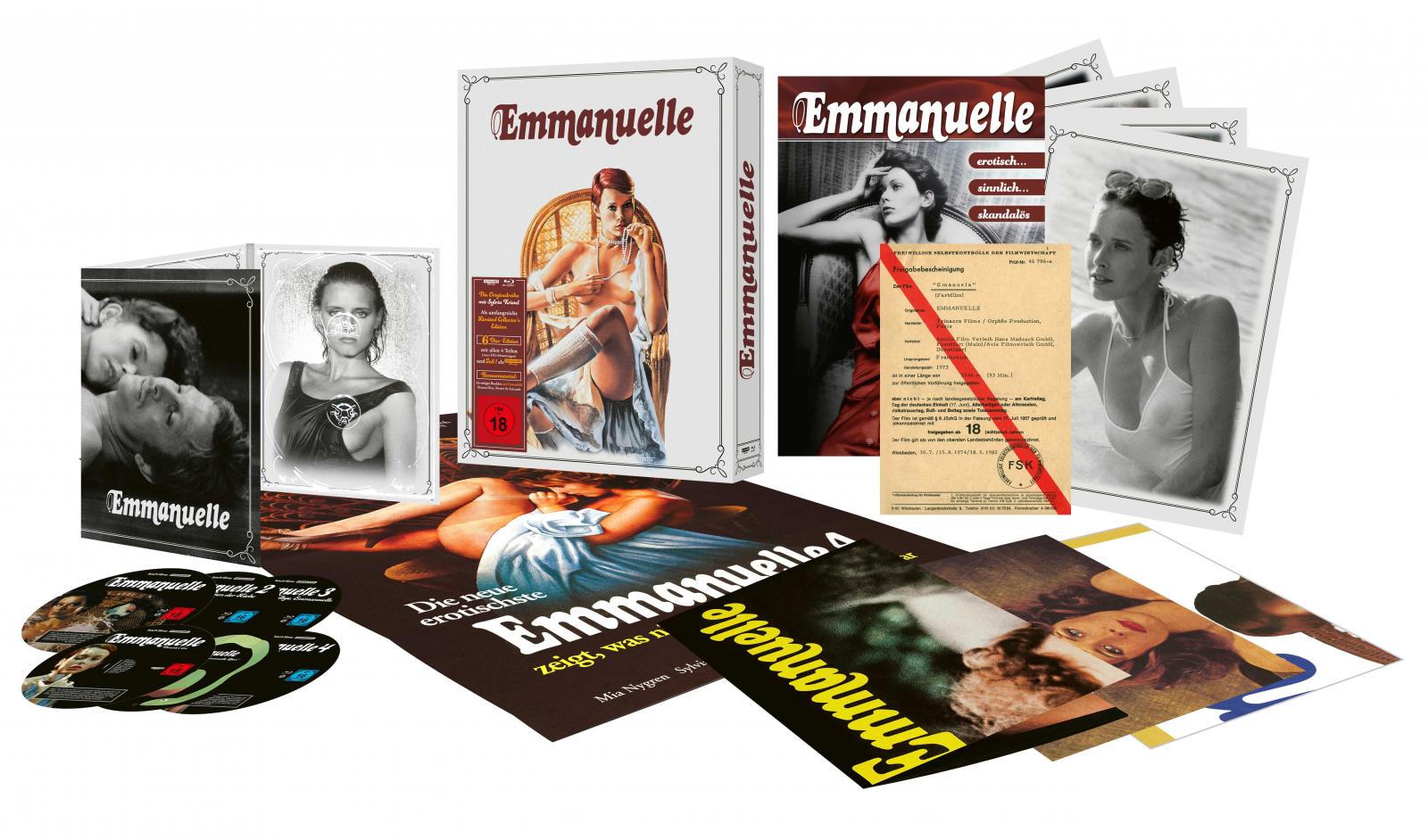 Emmanuelle-D.Originalreihe (UHD+Blu-ray+DVD) Emmanuelle-D.Originalreihe (UHD+Blu-ray+DVD)