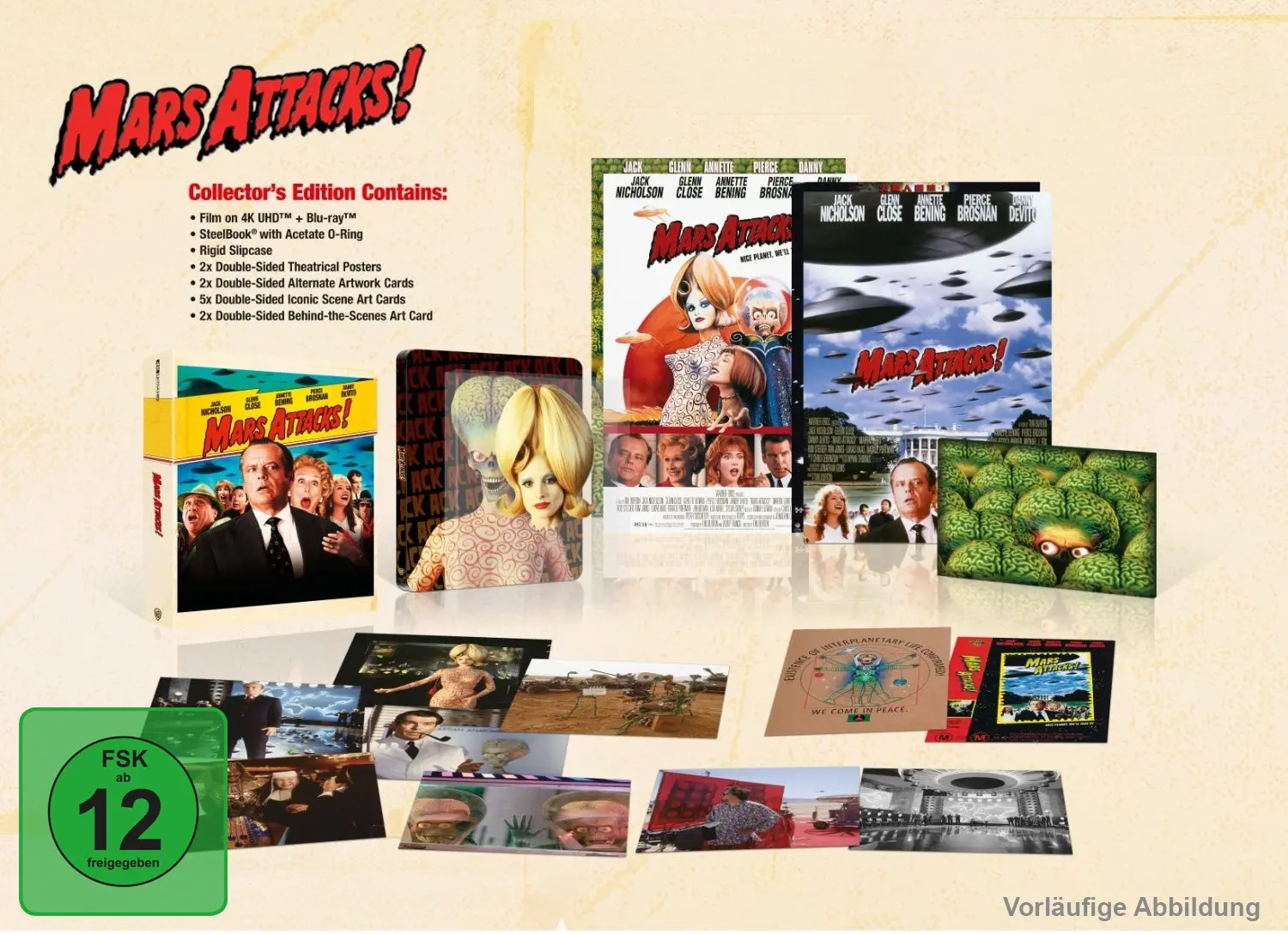 Mars Attacks (Collector's Edition, 4K-UHD+Blu-ray) (Shop)