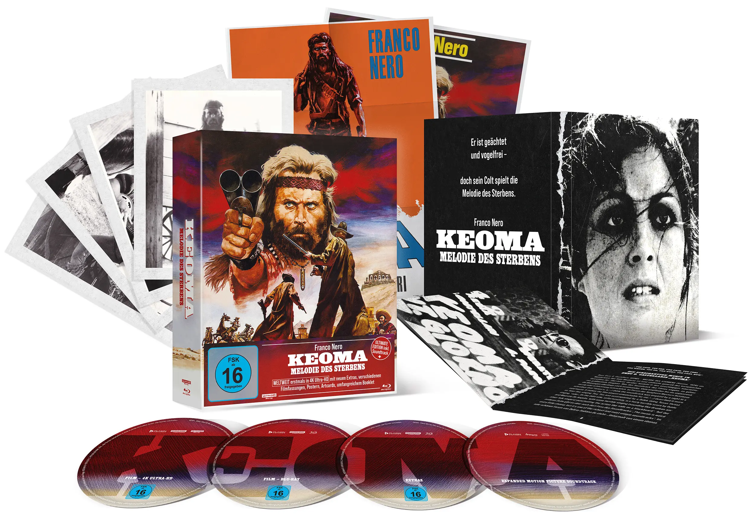 Keoma (Special Edition, 4K-UHD + 2 Blu-rays + CD) (Shop exkl.)