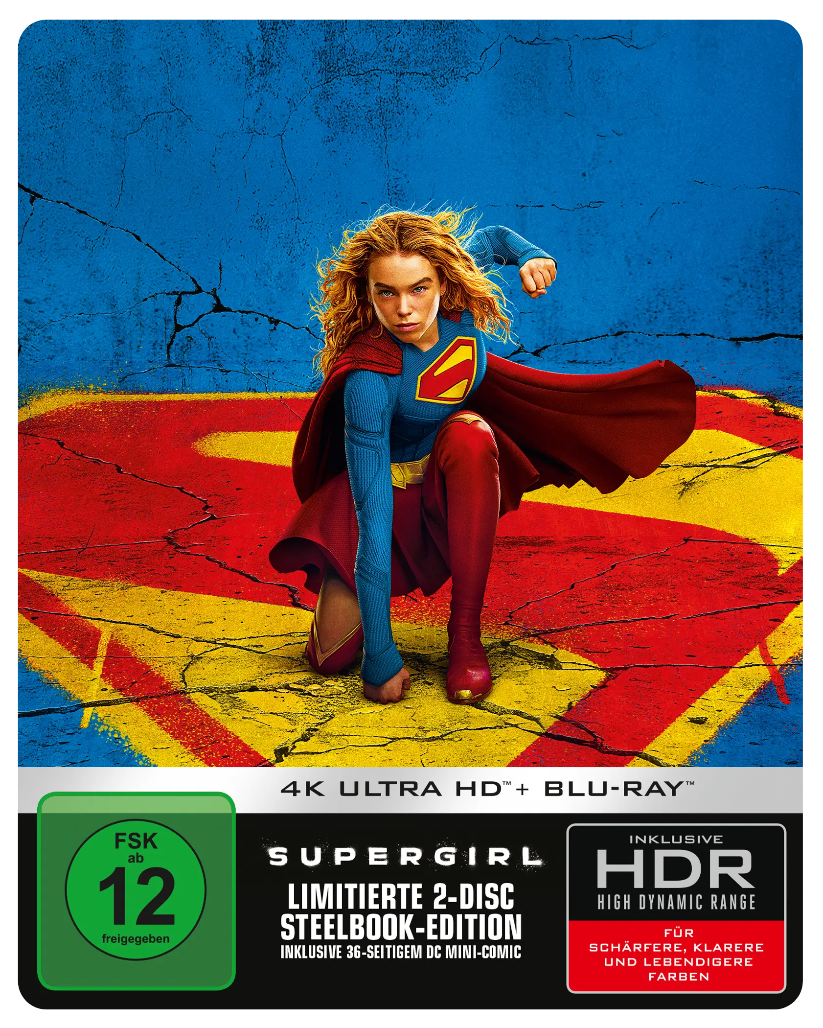 Supergirl (Steelbook A, 4K-UHD+Blu-ray)