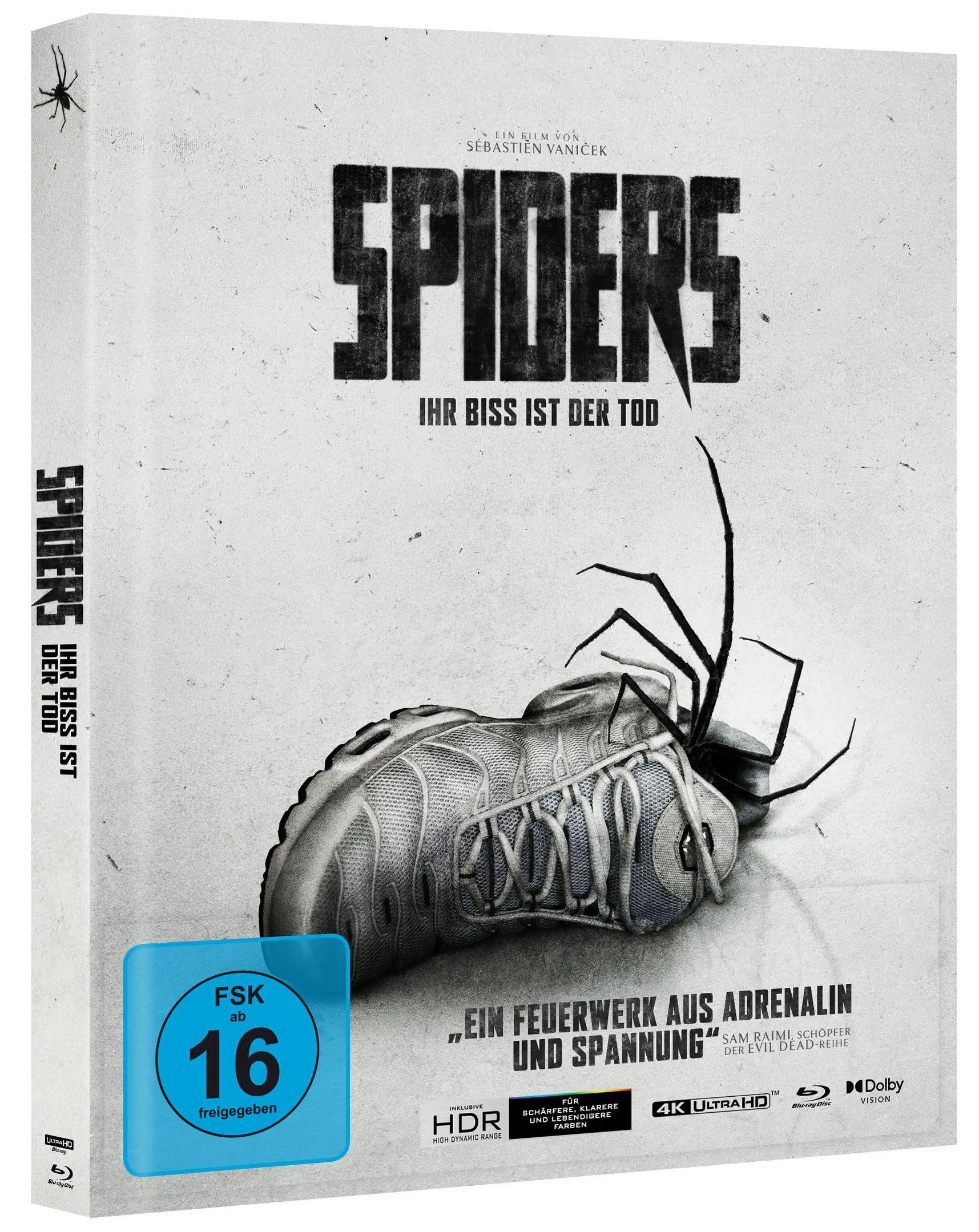 Spiders - Ihr Biss ist der Tod (Mediabook, 4K-UHD+2 Blu-rays) Spiders - Ihr Biss ist der Tod (Mediabook, 4K-UHD+2 Blu-rays)