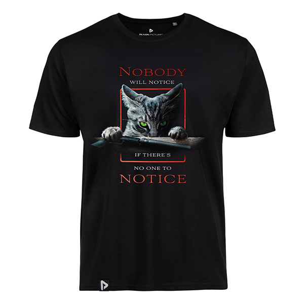 PP Men Tee BC Nobody Black PP Men Tee BC Nobody Black