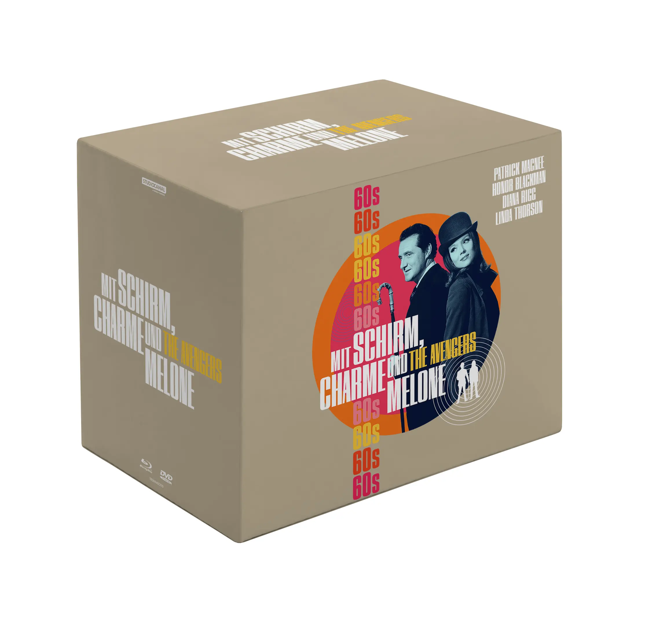 Mit Schirm, Charme und Melone - Die 60er (23 Blu-rays+18 DVDs)