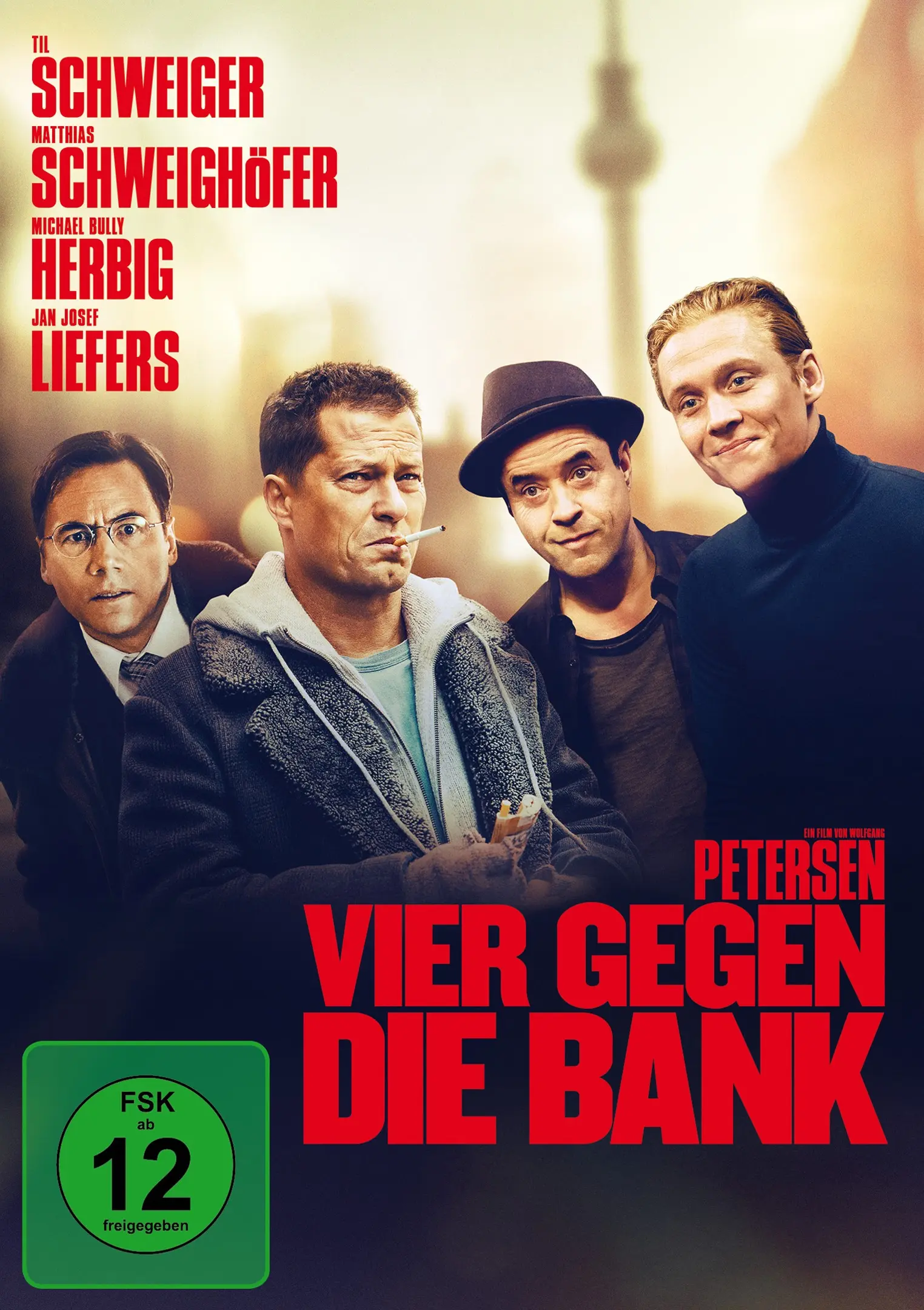 Vier gegen die Bank (DVD) Cover