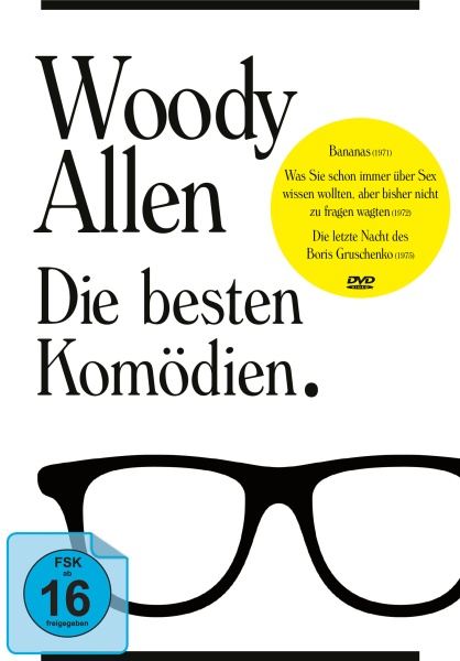 Woody Allen - Die besten Komödien (DVD) Cover