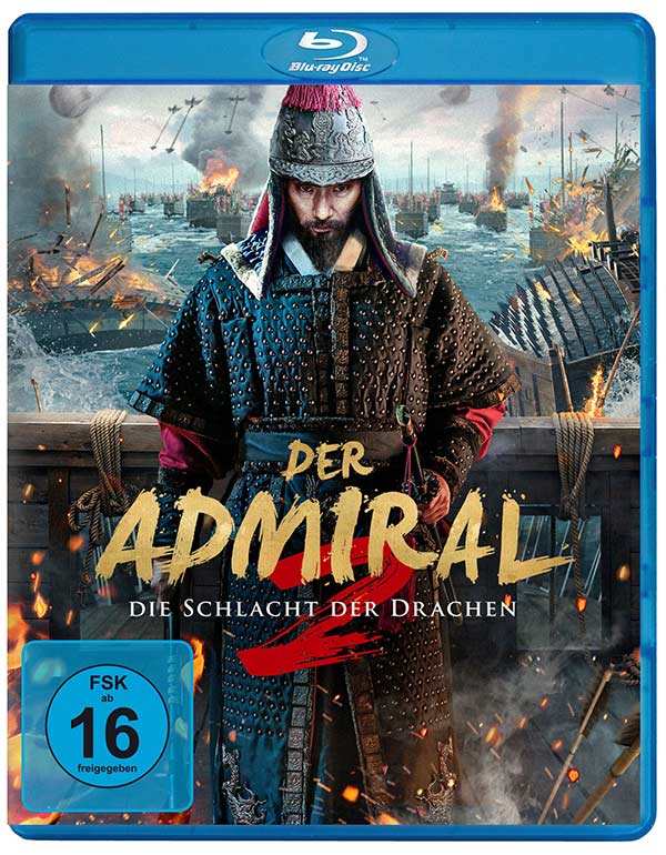 Der Admiral 2: Die Schlacht der Drachen (Blu-ray) Cover Erwachsener, Weiblich, Person, Frau, Samurai