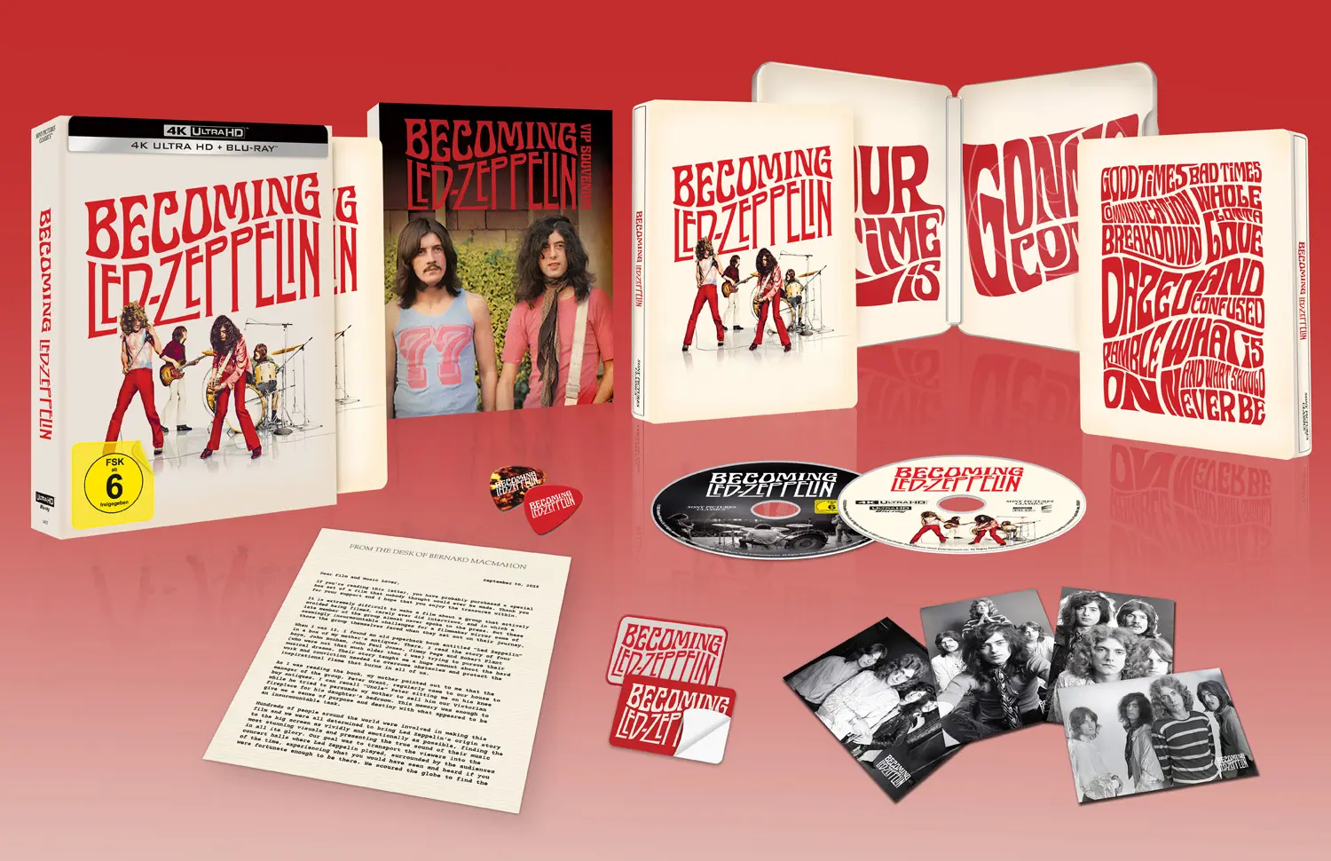 Becoming Led Zeppelin (Collector's Edition, 4K-UHD+Blu-ray)