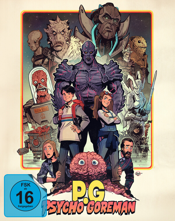 Psycho Goreman (Mediabook A, Blu-ray+DVD) Cover Psycho Goreman (Mediabook A, Blu-ray+DVD) Cover