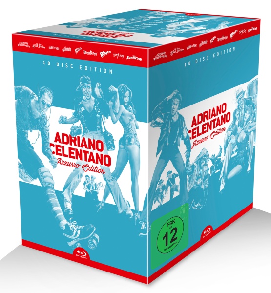 Adriano Celentano Azzurro-Edition (Blu-ray) Cover Adriano Celentano Azzurro-Edition (Blu-ray) Cover