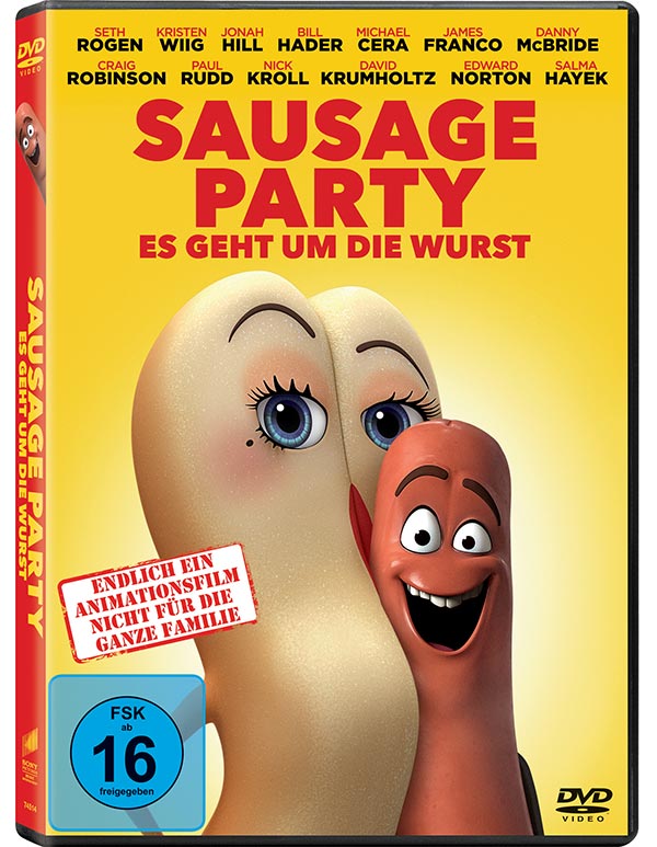 Sausage Party - Es geht um die Wurst (DVD) Sausage Party - Es geht um die Wurst (DVD)