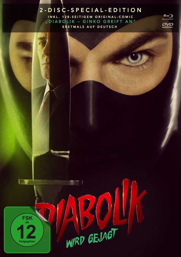 Diabolik wird gejagt (Special Edition mit Comic, Blu-ray+DVD) Cover
