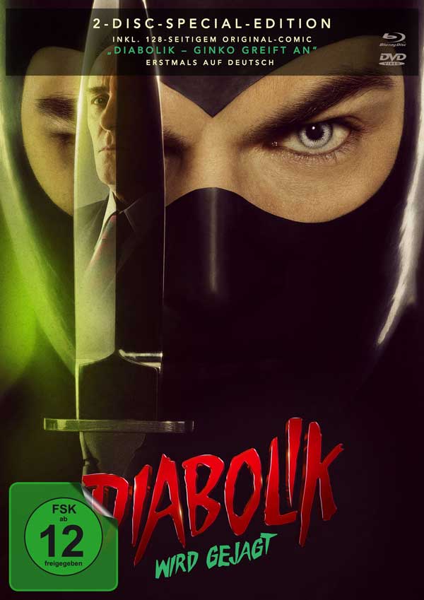 Diabolik wird gejagt (Special Edition mit Comic, Blu-ray+DVD) Cover Diabolik wird gejagt (Special Edition mit Comic, Blu-ray+DVD) Cover