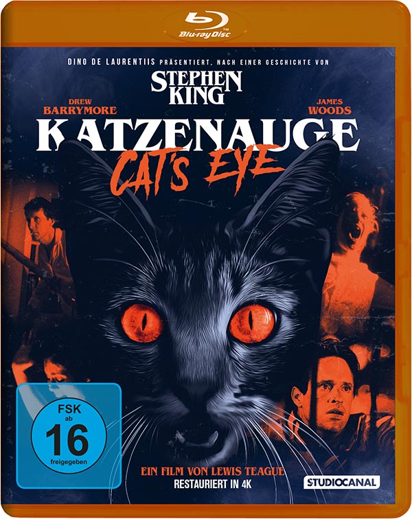 Stephen Kings Katzenauge (Blu-ray) Cover Stephen Kings Katzenauge (Blu-ray) Cover