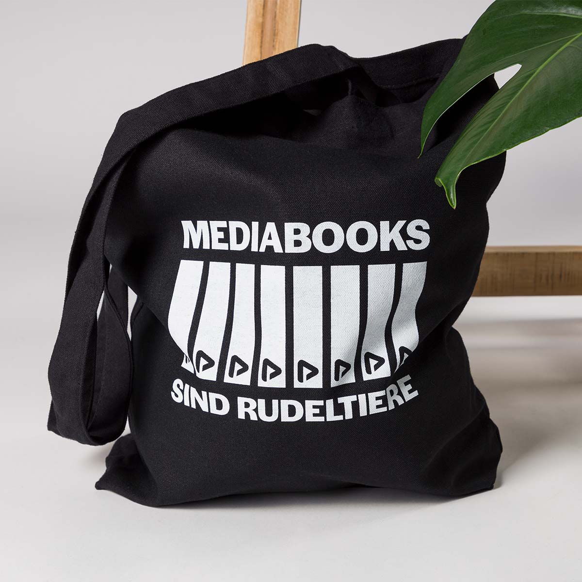 Rudeltiere PP Stofftasche Heavy Black Rudeltiere PP Stofftasche Heavy Black
