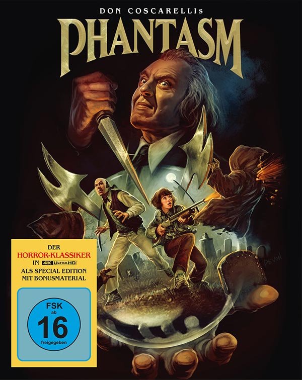 Phantasm - Das Böse (Mediabook, 4K-UHD+Blu-ray+DVD) (exkl. Shop)