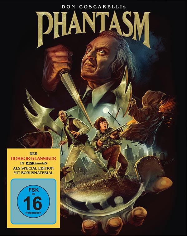 Phantasm - Das Böse (Mediabook, 4K-UHD+Blu-ray+DVD) Phantasm - Das Böse (Mediabook, 4K-UHD+Blu-ray+DVD)