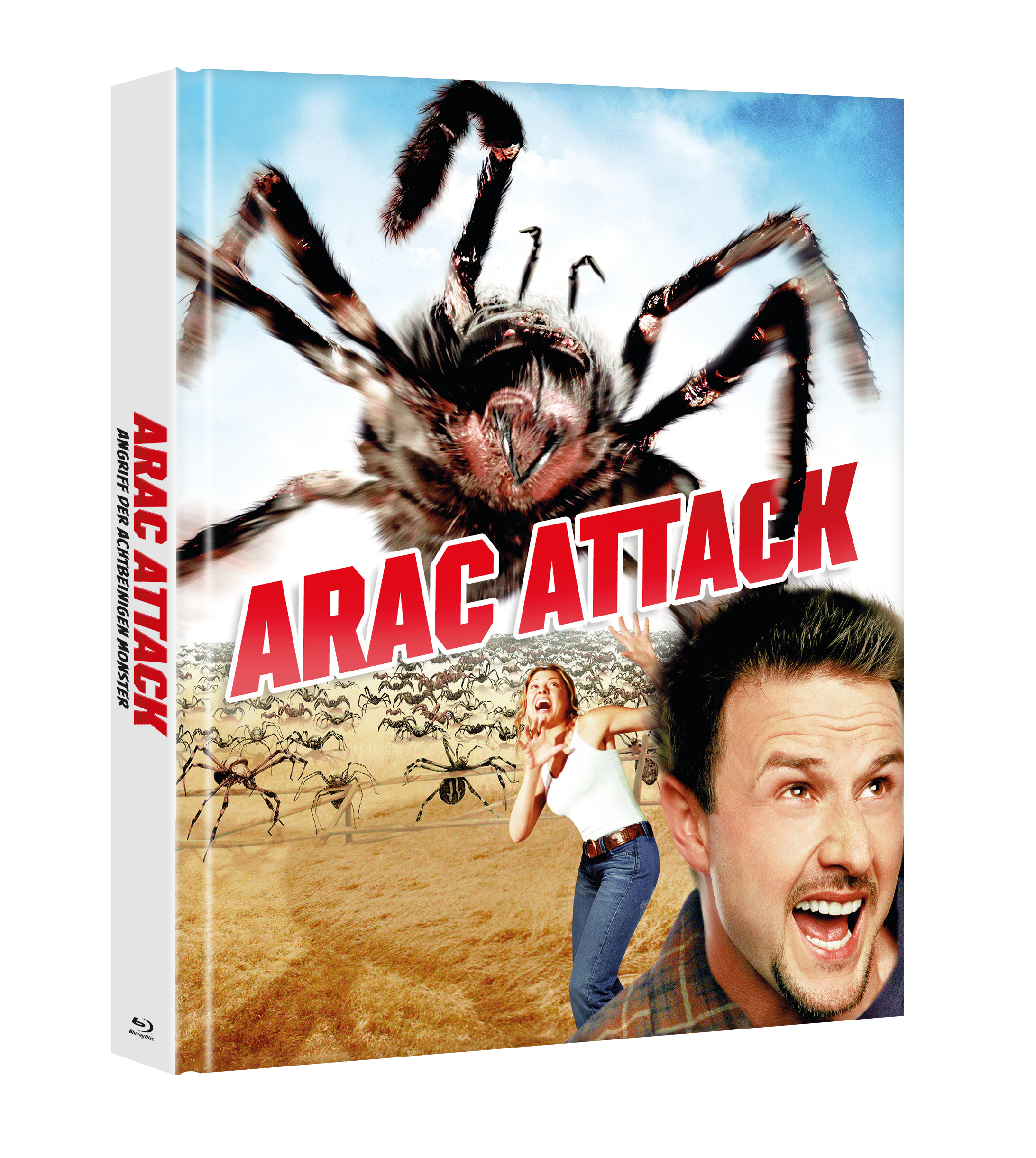 Arac Attack - Angriff der achtbeinigen Monster (Mediabook A, Blu-ray+DVD) Arac Attack - Angriff der achtbeinigen Monster (Mediabook A, Blu-ray+DVD)