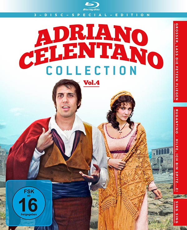 Adriano Celentano - Collection Vol. 4 (3 Blu-rays) Cover