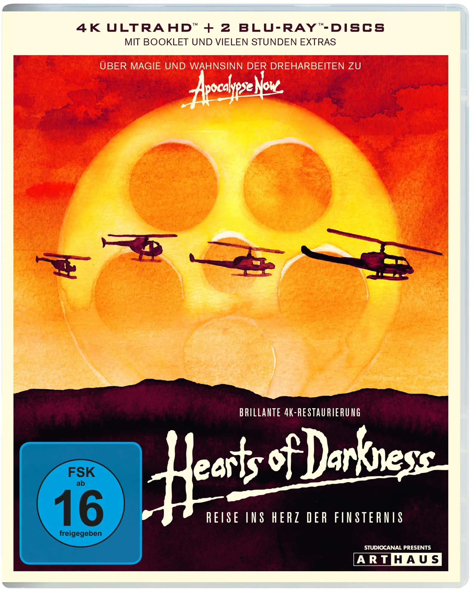 Hearts of Darkness - Reise ins Herz der Finsternis (Special Edition, 4K-UHD+2 Blu-rays)
