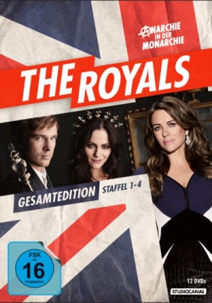 The Royals - Staffel 1-4 - Gesamtedition (12 DVDs) Cover