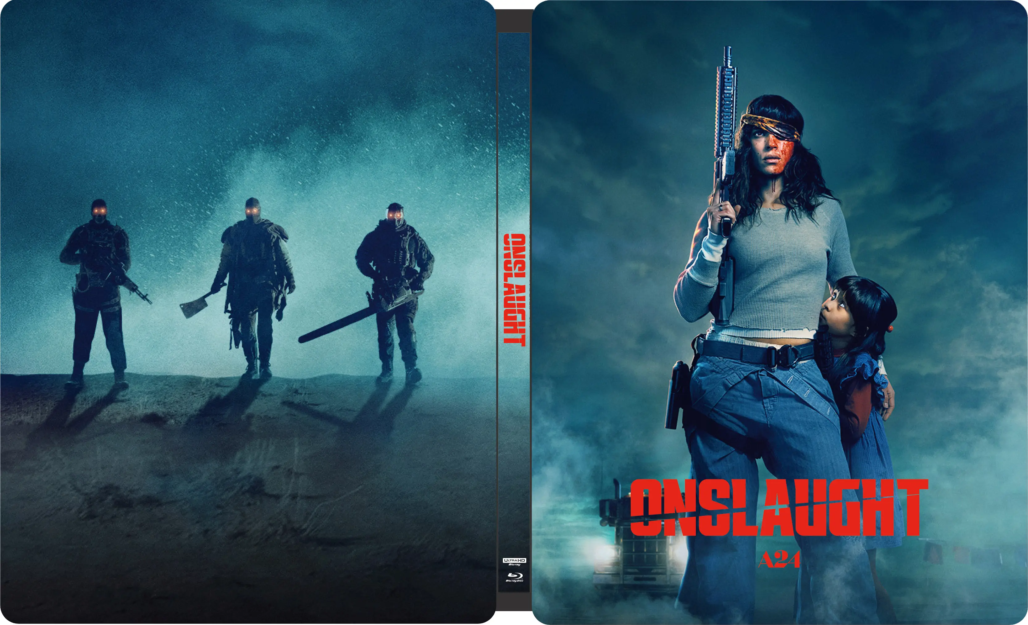 Onslaught (Steelbook, 4K-UHD+Blu-ray)