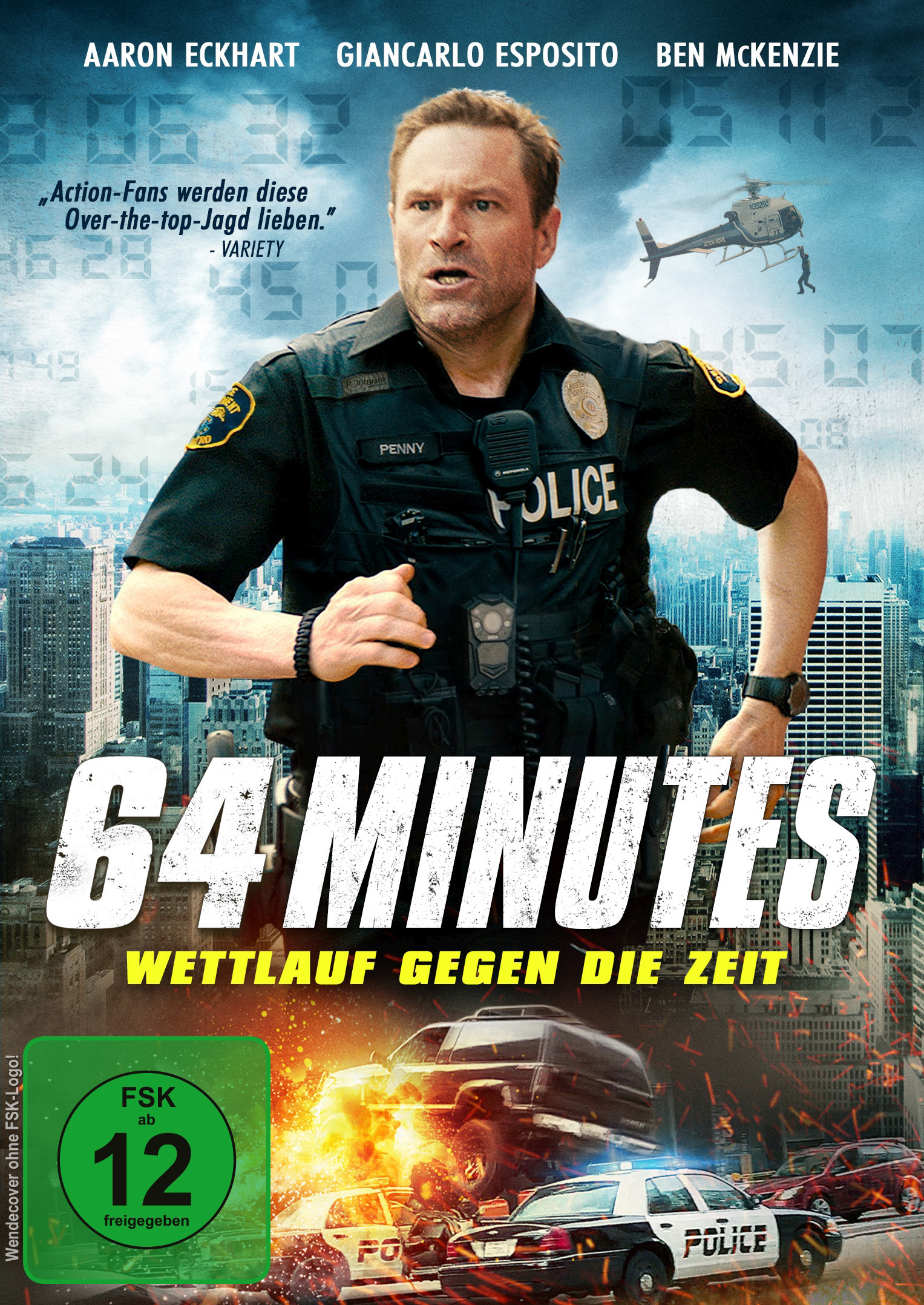 64 Minutes -Wettlauf gegen d.Zeit (DVD) Cover