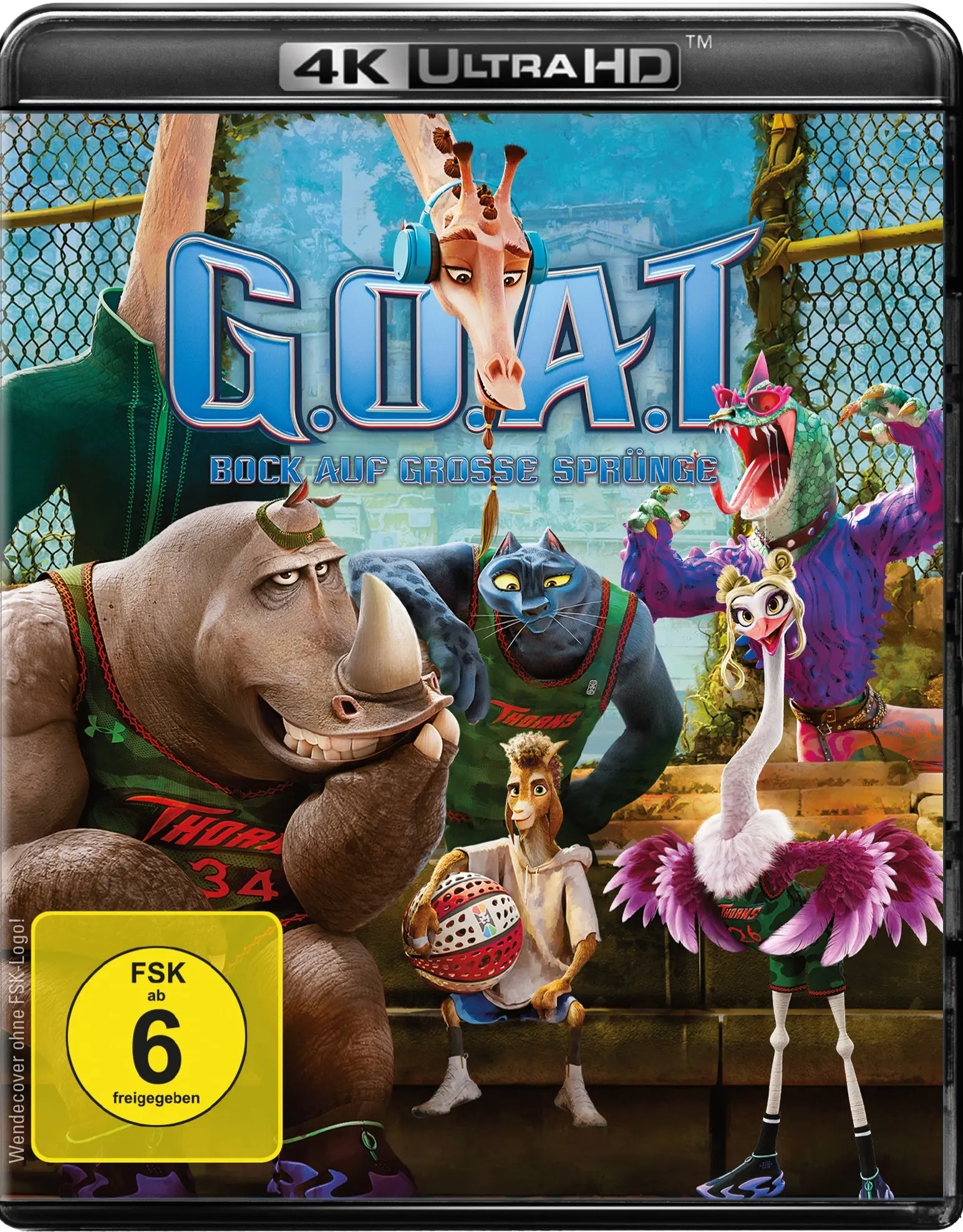 G.O.A.T. - Bock auf große Sprünge (4K-UHD+Blu-ray)