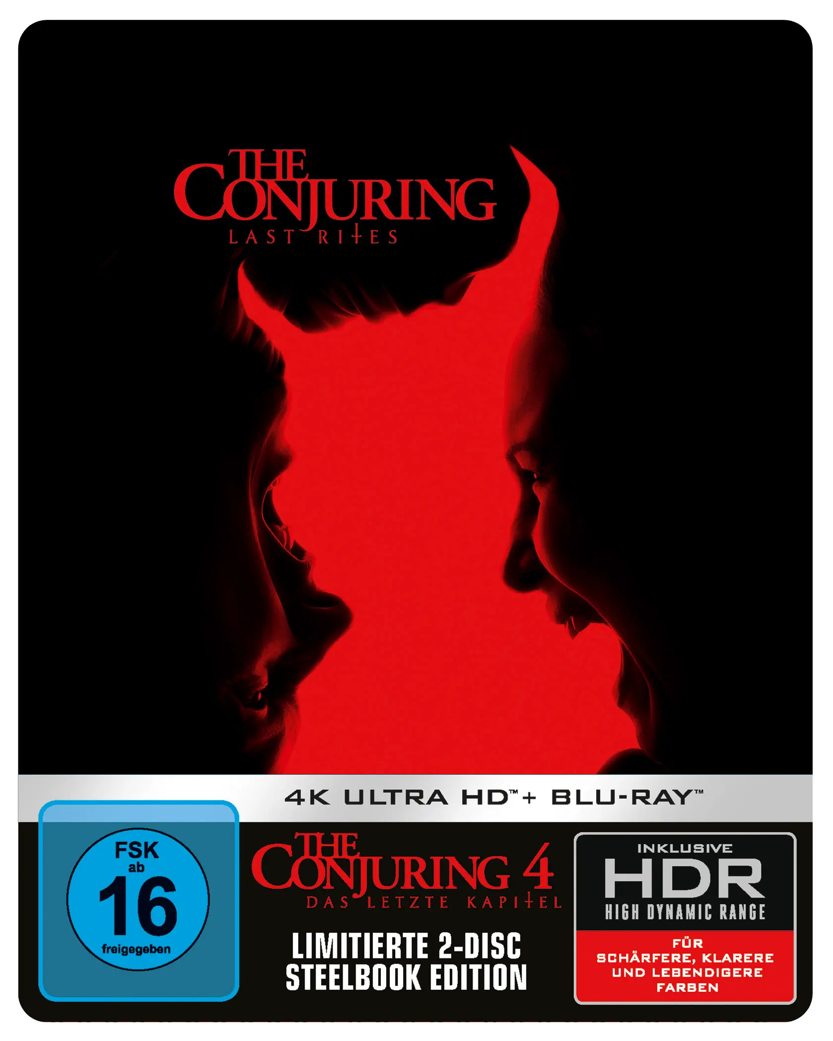 The Conjuring 4: Das letzte Kapitel (Limitiertes Steelbook, 4K-UHD+Blu-ray) Cover The Conjuring 4: Das letzte Kapitel (Limitiertes Steelbook, 4K-UHD+Blu-ray) Cover