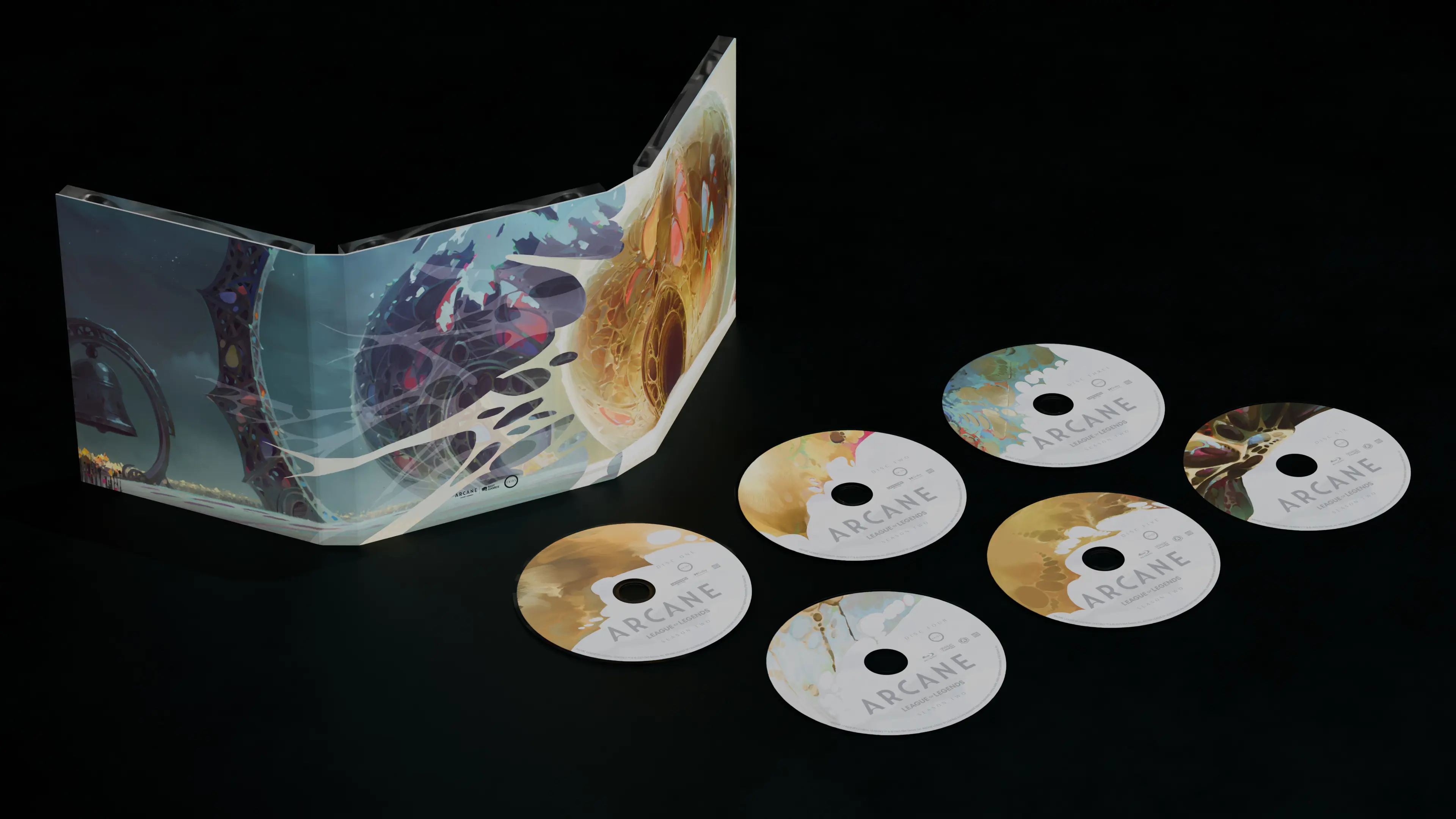 Arcane - League of Legends: Staffel 2 (Deluxe Edition, 3 4K-UHDs+3 Blu-rays) (exkl. Shop) Arcane - League of Legends: Staffel 2 (Deluxe Edition, 3 4K-UHDs+3 Blu-rays) (exkl. Shop)