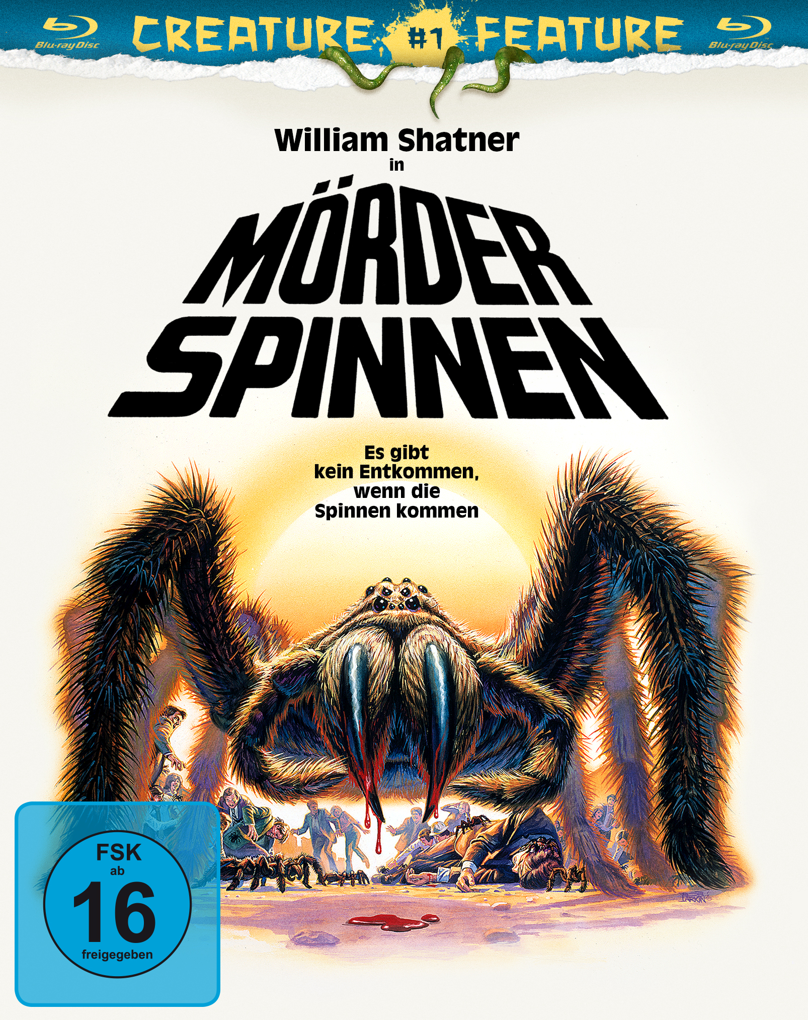 Mörderspinnen (Blu-ray) Cover Mörderspinnen (Blu-ray) Cover