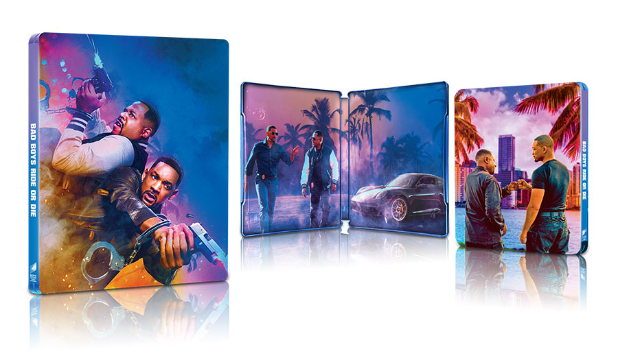 Bad Boys: Ride or Die (Steelbook, 4K-UHD+Blu-ray) Person, Buch, Veröffentlichung, Handschellen, Kunst