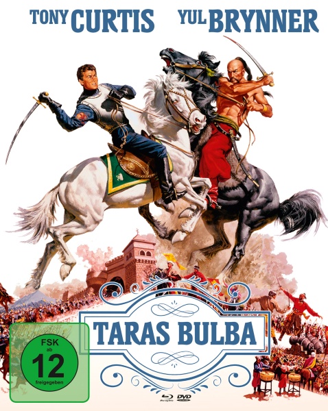 Taras Bulba (Mediabook A, Blu-ray + DVD) Cover Taras Bulba (Mediabook A, Blu-ray + DVD) Cover