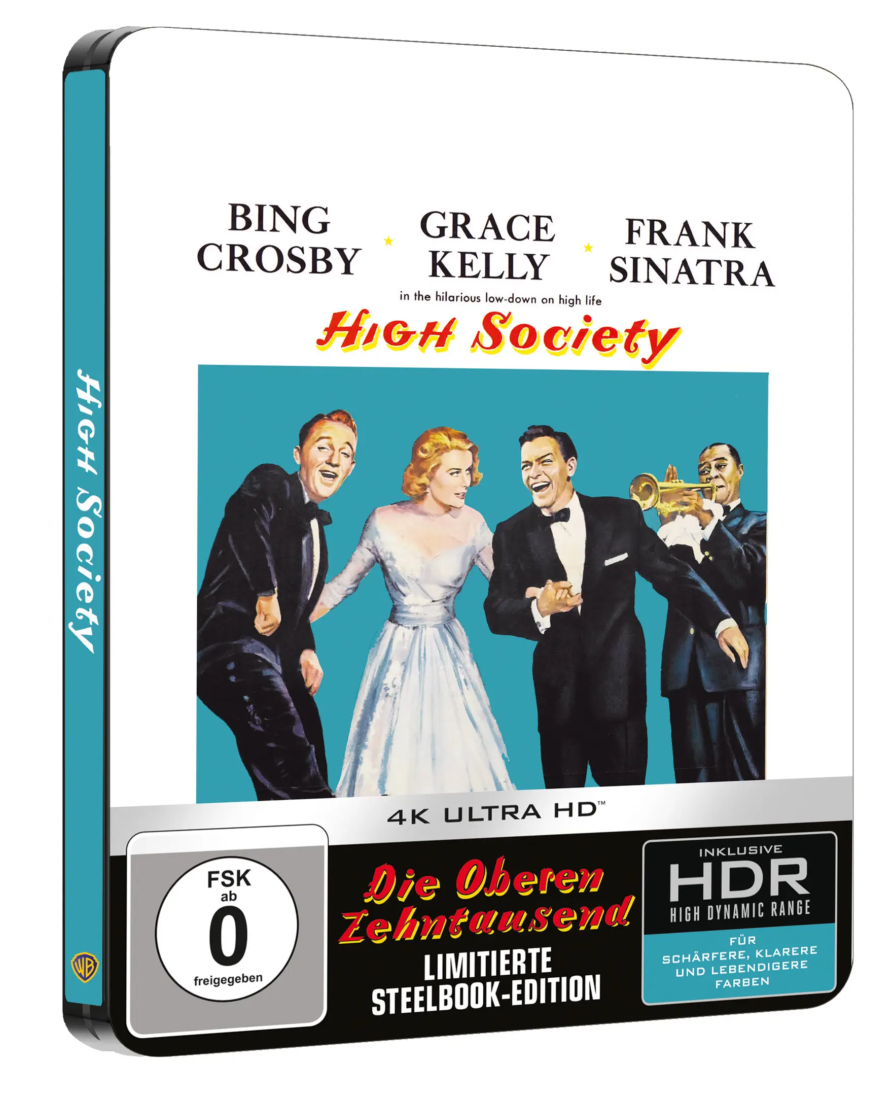 4K Ultra HD, High Society, Steelbook, Cover Art, Film