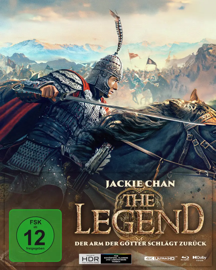 The Legend - Der Arm der Götter schlägt zurück (Mediabook, 4K-UHD+Blu-ray) Cover The Legend - Der Arm der Götter schlägt zurück (Mediabook, 4K-UHD+Blu-ray) Cover