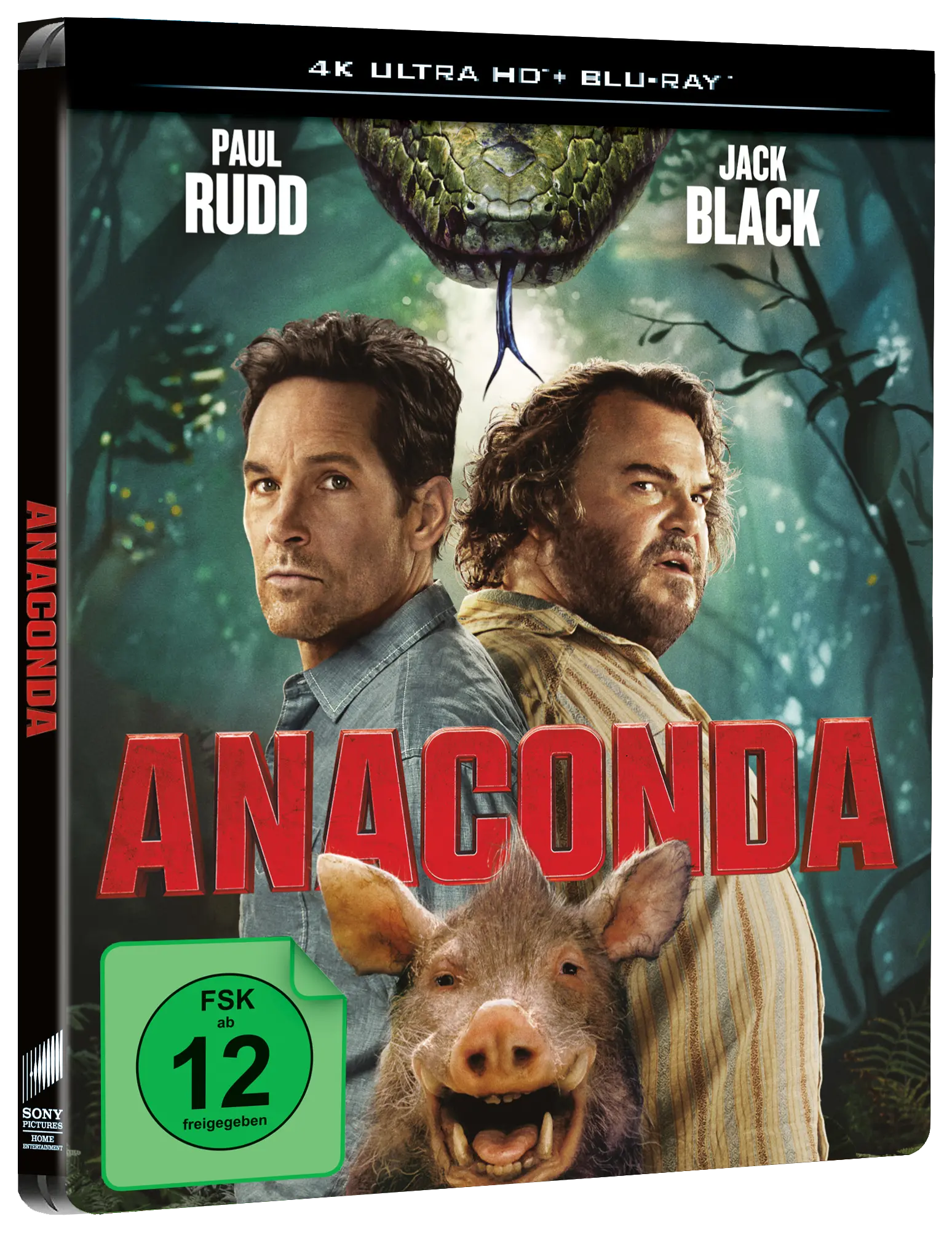 Anaconda (Limitertes Steelbook, 4K-UHD+Blu-ray)